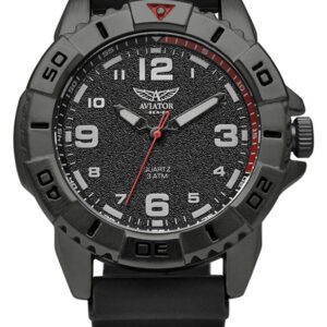AVIATOR AIRBORNE – BLACK GENTS WATCH